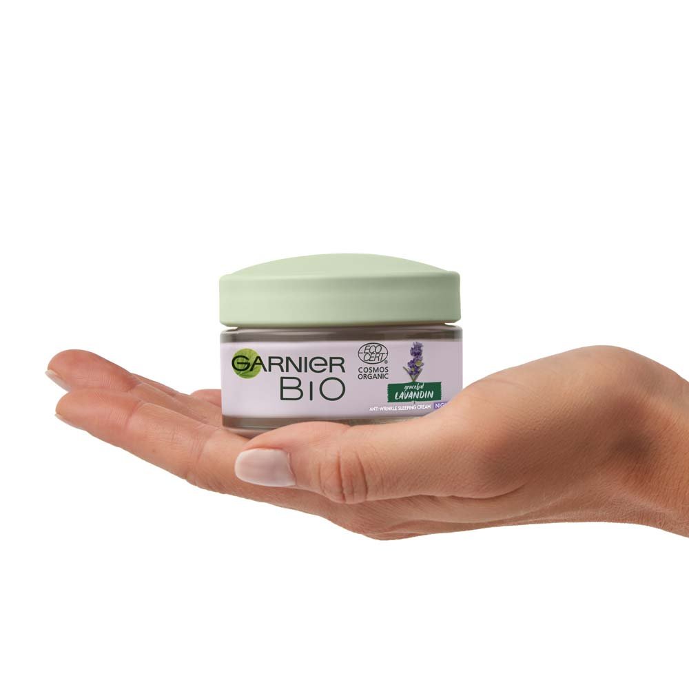 Gar Bio Lavandin Nightcream Packinhand